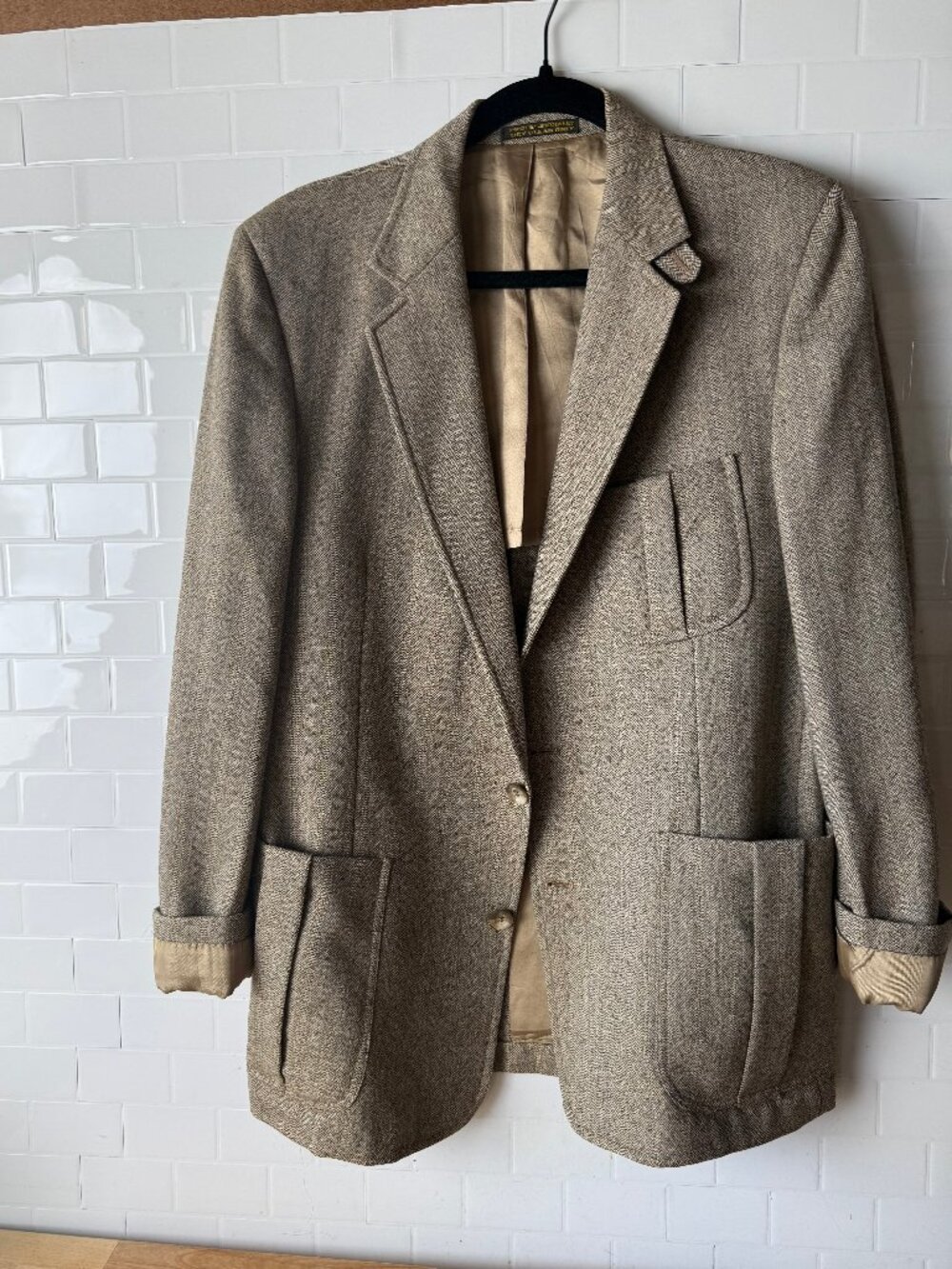 Vintage tweed blazer